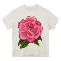 Cream queen of elegance Heavy Core Tee - LillyAllenDesigns