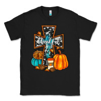 Black thankful cross Classic Tee - JahusDesignShop
