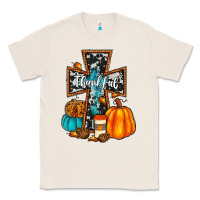 Natural thankful cross Classic Tee - JahusDesignShop