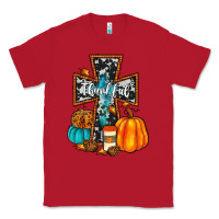 Red thankful cross Classic Tee - JahusDesignShop