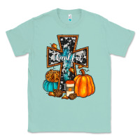 Seafoam thankful cross Classic Tee - JahusDesignShop
