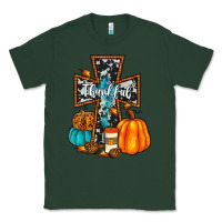 Sports Green thankful cross Classic Tee - JahusDesignShop