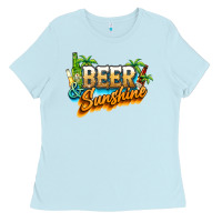Beer And Sunshine Ladies Tee | Teevron