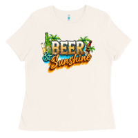 Bone Beer and sunshine Ladies Tee - NancyCooperArtShop