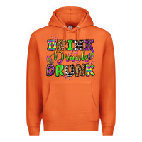 Carrot drink drank drunk mardi gras olivia Premium Hoodie - OliviaCreatesArt