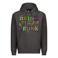 Smoke drink drank drunk mardi gras olivia Premium Hoodie - OliviaCreatesArt