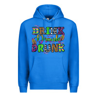 True Royal drink drank drunk mardi gras olivia Premium Hoodie - OliviaCreatesArt