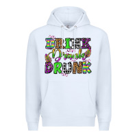 White drink drank drunk mardi gras olivia Premium Hoodie - OliviaCreatesArt