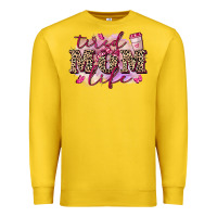 Lemon Tired mom life Premium Sweatshirt - FaDigitalArtStudio