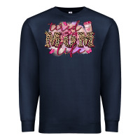 Navy Tired mom life Premium Sweatshirt - FaDigitalArtStudio