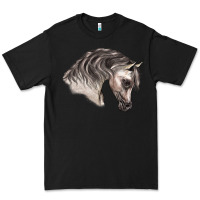 Black Arabian Horse Premium Tee - LillyAllenDesigns