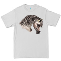 Dove Grey Arabian Horse Premium Tee - LillyAllenDesigns