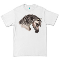 White Arabian Horse Premium Tee - LillyAllenDesigns
