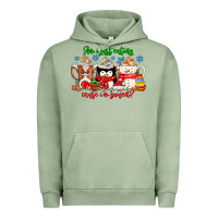 Pigment Oil Green amiju sweating cause im bored Urban Hoodie - CowhideDigitalArt