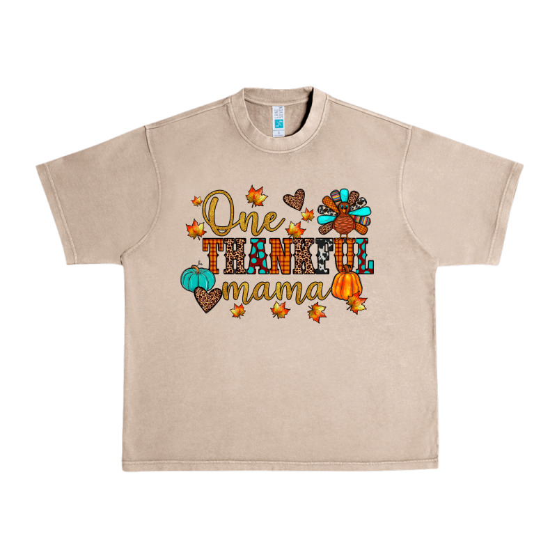 One Thankful Mama Urban Heavy Tee by JahusDesignShop | Teevron