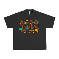 Pigment Black one thankful mama Urban Heavy Tee - JahusDesignShop