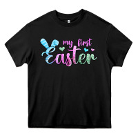 Black my first easter Heavy Core Tee - Jasminsmagicworld