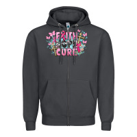 Smoke Faith hope cure Cancer Awareness Zipper Hoodie - HowdyJamesFarm