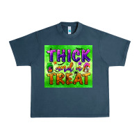 Midnight Navy thick and a treat Urban Heavy Tee - BundleAndBundleShop