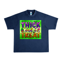 Navy thick and a treat Urban Heavy Tee - BundleAndBundleShop