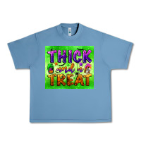 Pebble Blue thick and a treat Urban Heavy Tee - BundleAndBundleShop