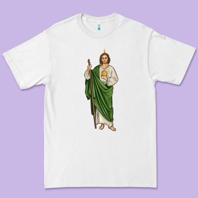 San Judas1 Premium Tee Designed By Jahusdesignshop