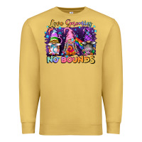 Antique Gold love gnomies no brounds pride Premium Sweatshirt - FaDigitalArtStudio