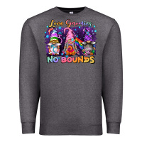 Charcoal Heather love gnomies no brounds pride Premium Sweatshirt - FaDigitalArtStudio