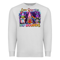 Dove Grey love gnomies no brounds pride Premium Sweatshirt - FaDigitalArtStudio