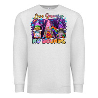 Oatmeal Heather love gnomies no brounds pride Premium Sweatshirt - FaDigitalArtStudio