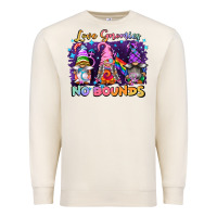 Sandshell love gnomies no brounds pride Premium Sweatshirt - FaDigitalArtStudio