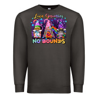 Smoke love gnomies no brounds pride Premium Sweatshirt - FaDigitalArtStudio