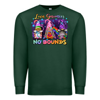 Sports Green love gnomies no brounds pride Premium Sweatshirt - FaDigitalArtStudio