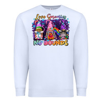White love gnomies no brounds pride Premium Sweatshirt - FaDigitalArtStudio