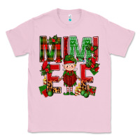 Bubblegum Pink Mimi Elf with Knitting Christmas Classic Tee - BundleAndBundleShop