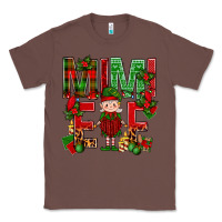 Chestnut Mimi Elf with Knitting Christmas Classic Tee - BundleAndBundleShop