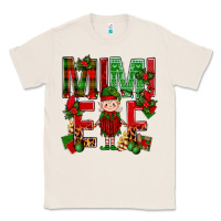 Natural Mimi Elf with Knitting Christmas Classic Tee - BundleAndBundleShop