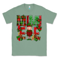 Sage Mimi Elf with Knitting Christmas Classic Tee - BundleAndBundleShop