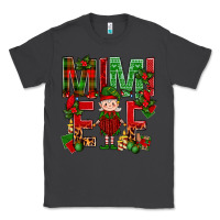 Smoke Mimi Elf with Knitting Christmas Classic Tee - BundleAndBundleShop