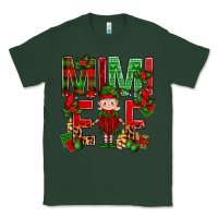 Sports Green Mimi Elf with Knitting Christmas Classic Tee - BundleAndBundleShop