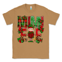 Toasted Coconut Mimi Elf with Knitting Christmas Classic Tee - BundleAndBundleShop