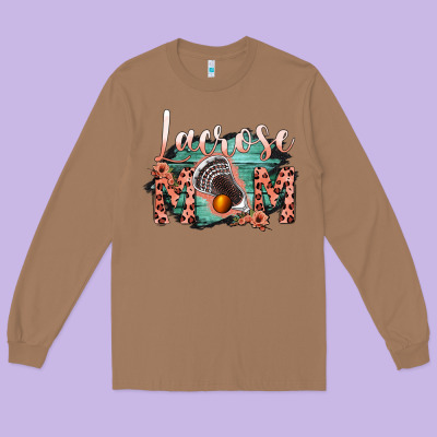 Lacrose Mom Long Sleeve Tee Designed By Bettercallsaul