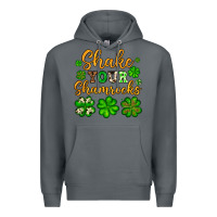 Rock St. Patrick's Shake your shamrocks Premium Hoodie - OliviaCreatesArt