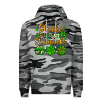 Slate Camo St. Patrick's Shake your shamrocks Premium Hoodie - OliviaCreatesArt