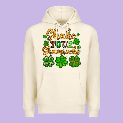 St. Patrick's Shake Your Shamrocks Premium Hoodie Designed By Oliviacreatesart