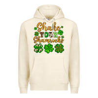Tofu St. Patrick's Shake your shamrocks Premium Hoodie - OliviaCreatesArt