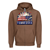 Chestnut tennessee 4th of july Zipper Hoodie - CowGirlArtShop