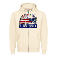 Sandshell tennessee 4th of july Zipper Hoodie - CowGirlArtShop
