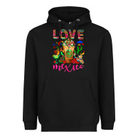 Black Love Mexico Cold Drink Frappe Heavyweight Hoodie - FaDigitalArtStudio