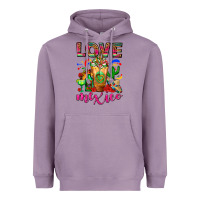 Lavender Love Mexico Cold Drink Frappe Heavyweight Hoodie - FaDigitalArtStudio